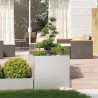 Jardinière 80x80x80 cm acier inoxydable 626399626399
