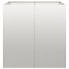 Jardinière 80x80x80 cm acier inoxydable 626399626399