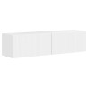 Meuble TV mural 2 pcs Blanc Brillant 60 x 31 x 29,5 cm 626409626409