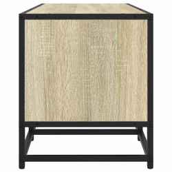 Meuble TV chêne sonoma 160x35x41 cm bois d'ingénierie et métal 626412626412