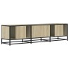 Meuble TV chêne sonoma 160x35x41 cm bois d'ingénierie et métal 626412626412