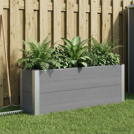 Jardinière surélevée Gris 100 x 30 x 72 cm 626419626419