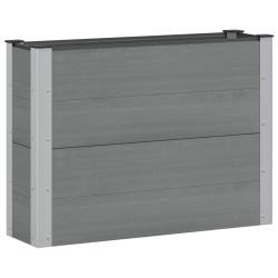Jardinière surélevée Gris 100 x 30 x 72 cm 626419626419