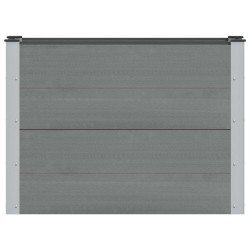 Jardinière surélevée Gris 100 x 30 x 72 cm 626419626419