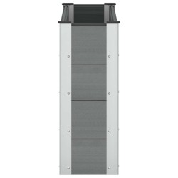 Jardinière surélevée Gris 100 x 30 x 72 cm 626419626419