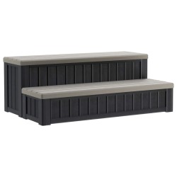 Marchepied de bain à remous avec rangement 2 étapes PP 626426626426