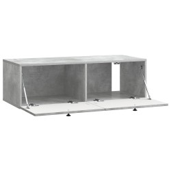 Meuble TV mural Gris béton 98 x 41 x 30 cm Bois d'ingénierie 626430626430