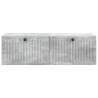 Meuble TV mural Gris béton 98 x 41 x 30 cm Bois d'ingénierie 626430626430