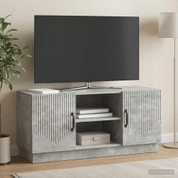 Meuble TV Gris béton 102 x 34,5 x 47 cm Bois d'ingénierie 626432626432