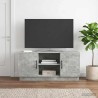 Meuble TV Gris béton 102 x 34,5 x 47 cm Bois d'ingénierie 626432626432