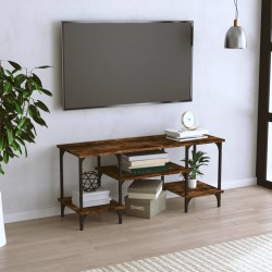 Meuble TV chêne fumé 102x35x45,5 cm bois d'ingénierie 626433626433