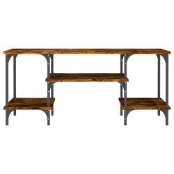 Meuble TV chêne fumé 102x35x45,5 cm bois d'ingénierie 626433626433