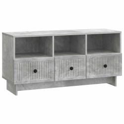 Meuble TV Gris béton 102 x 34,5 x 50 cm Bois d'ingénierie 626434626434