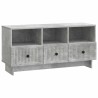 Meuble TV Gris béton 102 x 34,5 x 50 cm Bois d'ingénierie 626434626434