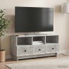 Meuble TV Gris béton 102 x 34,5 x 50 cm Bois d'ingénierie 626434626434