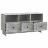 Meuble TV Gris béton 102 x 34,5 x 50 cm Bois d'ingénierie 626434626434