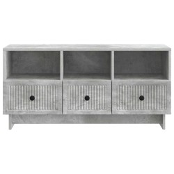 Meuble TV Gris béton 102 x 34,5 x 50 cm Bois d'ingénierie 626434626434
