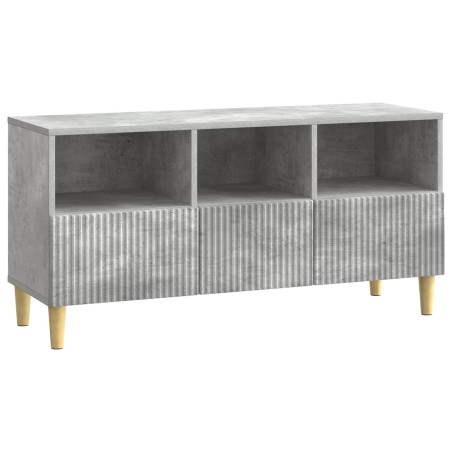Meuble TV Gris béton 102 x 34,5 x 50 cm Bois d'ingénierie 626437626437