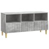 Meuble TV Gris béton 102 x 34,5 x 50 cm Bois d'ingénierie 626437626437