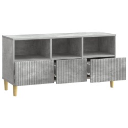 Meuble TV Gris béton 102 x 34,5 x 50 cm Bois d'ingénierie 626437626437