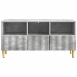 Meuble TV Gris béton 102 x 34,5 x 50 cm Bois d'ingénierie 626437626437