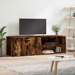 Meuble TV chêne fumé 120x34x37 cm bois d'ingénierie 626443626443