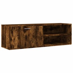 Meuble TV chêne fumé 120x34x37 cm bois d'ingénierie 626443626443