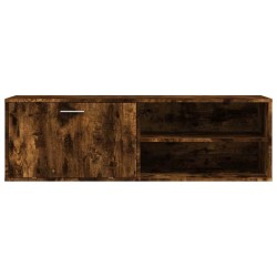 Meuble TV chêne fumé 120x34x37 cm bois d'ingénierie 626443626443