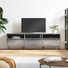 Meuble TV sonoma gris 150x30x44,5 cm bois d'ingénierie 626445626445