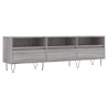 Meuble TV sonoma gris 150x30x44,5 cm bois d'ingénierie 626445626445
