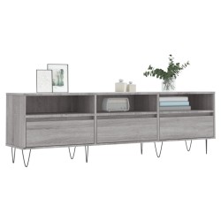 Meuble TV sonoma gris 150x30x44,5 cm bois d'ingénierie 626445626445