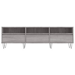 Meuble TV sonoma gris 150x30x44,5 cm bois d'ingénierie 626445626445