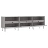 Meuble TV sonoma gris 150x30x44,5 cm bois d'ingénierie 626445626445