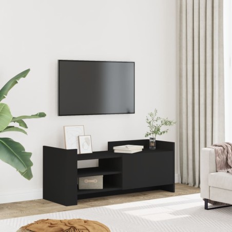 Meuble TV Noir 100x35x40 cm Bois d'ingénierie 626446626446