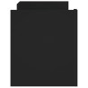 Meuble TV Noir 100x35x40 cm Bois d'ingénierie 626446626446