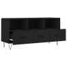 Meuble TV noir 102x36x50 cm bois d'ingénierie 626447626447