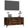 Meuble TV Chêne fumé 102x44,5x50 cm Bois d'ingénierie 626449626449