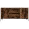 Meuble TV Chêne fumé 102x44,5x50 cm Bois d'ingénierie 626449626449