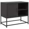 Meuble TV noir 68x39x60,5 cm acier 626452626452