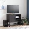 Meuble TV noir 68x39x60,5 cm acier 626452626452