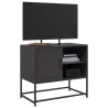 Meuble TV noir 68x39x60,5 cm acier 626452626452