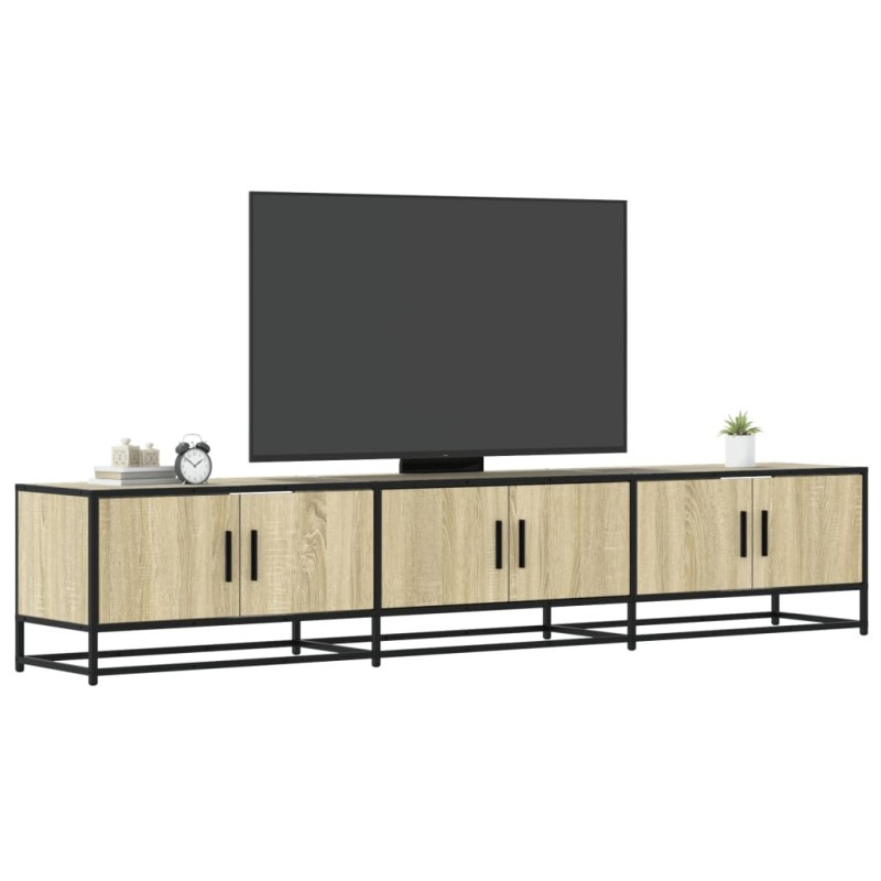 Meuble TV chêne sonoma 210x35x41 cm bois d'ingénierie 626454626454