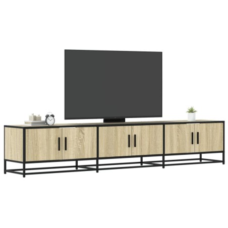 Meuble TV chêne sonoma 210x35x41 cm bois d'ingénierie 626454626454