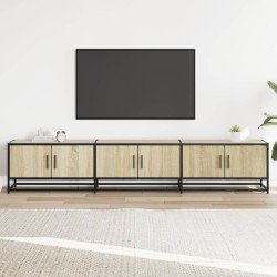 Meuble TV chêne sonoma 210x35x41 cm bois d'ingénierie 626454626454