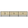 Meuble TV chêne sonoma 210x35x41 cm bois d'ingénierie 626454626454