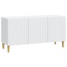 Meuble TV Blanc 99 x 34,5 x 50 cm Bois d'ingénierie 626455626455