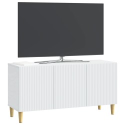 Meuble TV Blanc 99 x 34,5 x 50 cm Bois d'ingénierie 626455626455
