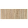 Meubles TV 2 pcs chêne sonoma 80x30x30 cm bois d'ingénierie 626465626465