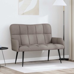Sofa 2 places Taupe 115 x 61 x 87 cm Tissu 626466626466