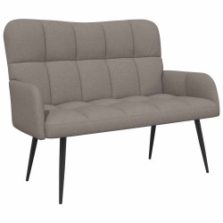 Sofa 2 places Taupe 115 x 61 x 87 cm Tissu 626466626466